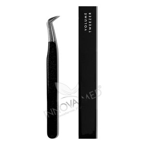 2 Pcs Mega Russian Volume Eyelash Extension Tweezers Kits Stainless Steel Pointed Volume Tweezers Wholesale - Product Image 4