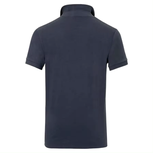 T-shirt polo en coton polyester personnalisé décontracté 2025 Logo simple Logo personnalisé imprimé T-shirts polo pour hommes - Product Image 2