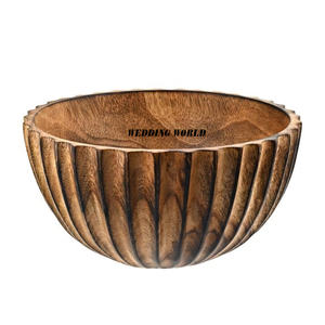 Cuenco de chocolate de madera vintage Cuenco dulce hecho a mano de alta calidad Cuenco de chocolate de madera de lujo al por mayor más vendido - Product Image 4