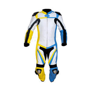 Nouvelle arrivée Combinaison de moto en cuir pour hommes Combinaison de course de moto de qualité supérieure - Product Image 2