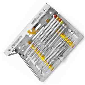 Instruments de chirurgie d'implant dentaire Kit de sinus Kit d'étudiant dentaire équipements dentaires CE en acier inoxydable - Product Image 2