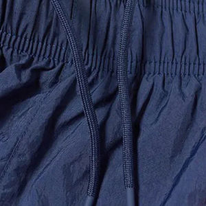 Hot 2025 Arrival Unisex Nylon <b>Windbreaker</b> Shorts Custom Multi-Round Pockets XS Size Plain Dyed Hot Shorts Made in Pakistan-Men's - Product Image 5