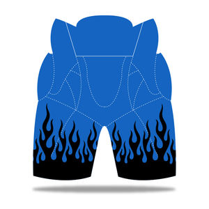 Shorts/Pantalons de hockey sur glace unisexes personnalisés de qualité supérieure en gros, nouveaux, surpiqués, 100% respirants, durables, écologiques, 280g - Product Image 6