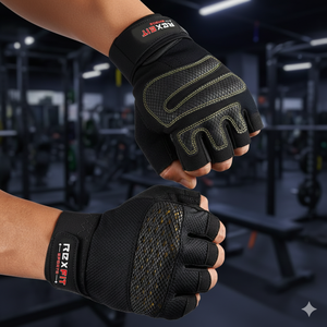 Guantes Deportivos RexFit para Hombre y Mujer, Guantes Transpirables para Entrenamiento en Gimnasio con Excelente Agarre para Ejercicios de Fitness - Product Image 2
