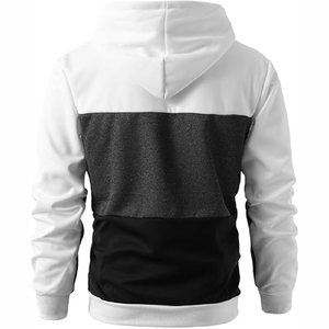 Sweat-shirts blancs, gris et noirs – Sweat-shirt décontracté multicolore élégant et confortable pour hommes - Product Image 2