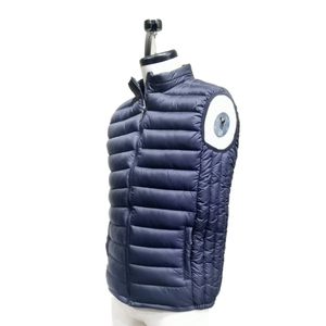 2026 Men Puffer <b>Vest</b> Sleeveless Winter Warm Lightweight Canvas Waterproof Quilted Jacket Casual Streetwear Custom Logo OEM - Product Image 2