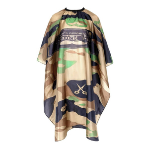 Bata de corte de pelo de maquillaje de salón ajustable de primera calidad, capas de peluquero de poliéster duraderas para corte de pelo profesional - Product Image 1