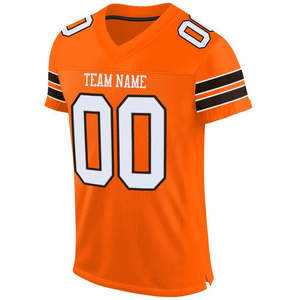 Camiseta de fútbol americano ligera superventas, diseño de sublimación transpirable para uso en equipos universitarios - Product Image 2