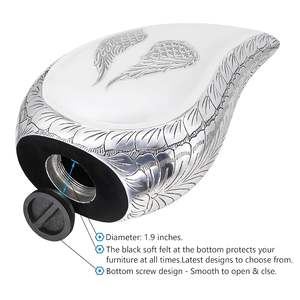High Demand Metal Teardrop Cremation Urns Memorial Urn for Human and Pet Ashes <b>Funeral</b> <b>Supplies</b> - Product Image 5