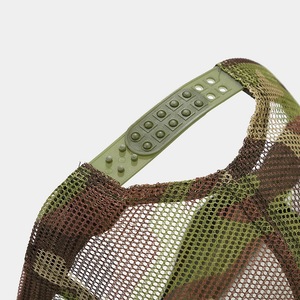 Sombreros de camionero de espuma de 5 paneles personalizados al por mayor para hombres gorras de malla de verano de alta calidad con impresión de logotipo personalizado - Product Image 3