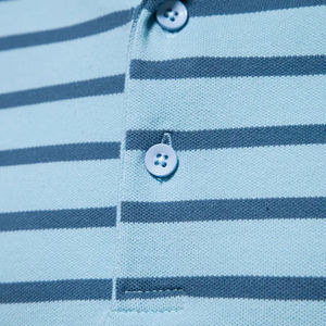 Polos personalizados de color sólido de alta calidad, ropa informal de algodón de talla grande, manga corta, transpirable, para hombre, polos para adultos - Product Image 5