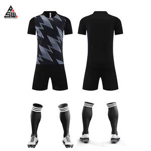 Nueva Camiseta de Fútbol con Logotipo Personalizado, Camisetas para Hombre con Impresión por Transferencia de Calor, Transpirables, Cortas, Unisex, Uniforme de Fútbol para Clubes y Equipos - Product Image 1