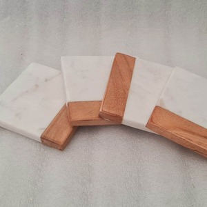 Hot Selling Round Shape Marble <b>Coaster</b> for Home Hotel Office Use Item Best Quality Serving <b>Drinks</b> <b>Coaster</b> - Product Image 4
