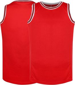 Maillot de basket-ball d'été en maille réversible respirant pour hommes, imprimé par sublimation, pour fans de sport et joueurs - Product Image 1