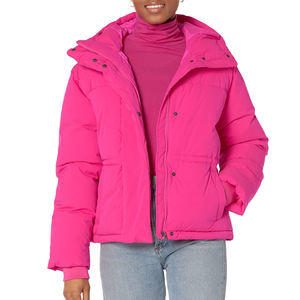 Nouvelle arrivée, veste matelassée épaisse de haute qualité pour femmes, taille plus, respirante, coupe-vent, fermeture éclair, veste matelassée respirante pour femmes - Product Image 1