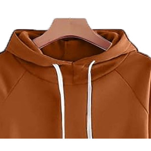 Mono de satén personalizado para mujer, informal, con capucha, manga larga acampanada, cintura alta, estilo urbano, poliéster/algodón, transpirable - Product Image 2