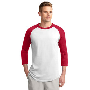 NEXT Level Tri-Blend เสื้อยืด3/4แขนเสื้อสีขาวขนาดใหญ่ - Product Image 1