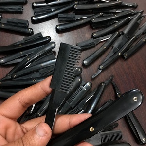 Professional Manufacturer Stainless Steel Blade <b>Straight</b> <b>Razors</b> Shave Ready Single Blade A+ Grade Custom Colors Barber Quality - Product Image 2