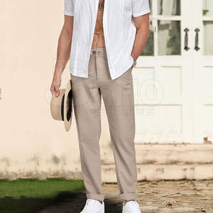 Pantalones Casuales de Lona para Hombre, de Primera Calidad, Precio de Fábrica, Secado Rápido, Transpirables, 100% Algodón, Nueva Llegada - Product Image 4