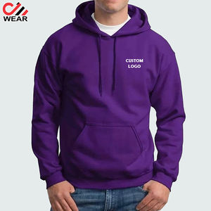 Oversized Hoodie Street Wear <b>Thick</b> <b>Fleece</b> Light Weight Plain Blank Men Pullover for Custom Logo casual winter wear for custom - Product Image 5