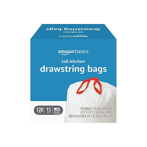 ถุงขยะแบบมีเชือกผูก ขนาด 13 แกลลอน คุณภาพพรีเมียม ยืดหยุ่นได้ บรรจุภัณฑ์พร้อมส่งออก จำหน่ายจำนวนมาก - Product Image 1