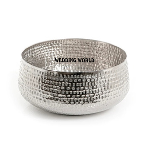 ชามช็อคโกแลตโลหะตอกคุณภาพพรีเมี่ยมชามหวานทำด้วยมือชามช็อคโกแลตโลหะสไตล์คลาสสิก - Product Image 2