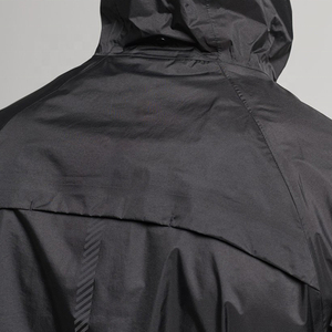 Chaqueta Cortavientos Reflectante con Logotipo Personalizado, Media Cremallera, Ligera, Impermeable, para Hombre - Product Image 4