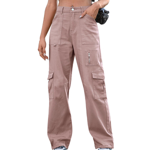 Venta caliente nuevo diseño invierno moda liso Casual suelto cordón Streetwear cómodo transpirable ecológico 100% algodón - Product Image 2