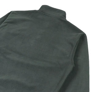 High Quality Custom Made Unisex Warm <b>Fleece</b> <b>Sherpa</b> Jacket Half Button Stand Collar Contrast Pocket Outdoor Casual Winter Front - Product Image 4