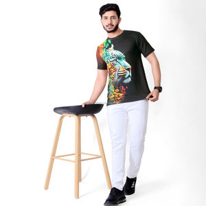 เสื้อยืดผู้ชาย Fit2Fight ขายส่ง ผ้าฝ้าย 100% คุณภาพสูง แบบเรียบ รับสกรีนลายตามสั่ง ไซส์ใหญ่ ดีไซน์เปล่า - Product Image 5