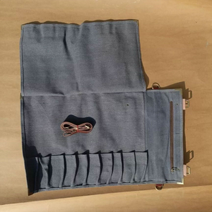 Étui de rangement pour couteau en cuir durable et sac organisateur avec forme compacte, taille et couleur personnalisables - KBS GOODS KG-LKB-F-40 - Product Image 5