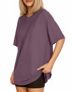 Fit Casual Summer <b>Tops</b> Shirts Moisture Soft Loose Workout Breathable <b>Mesh</b> Athletic Wicking <b>Plus</b> <b>Size</b> 100% Cotton Streetwear Long - Product Image 4