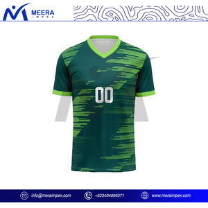 Camiseta de fútbol transpirable de secado rápido para hombre, camiseta de equipo personalizada, uniforme de fútbol impreso por sublimación, ropa deportiva al por mayor OEM - Product Image 2