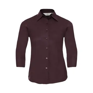 Chemises polo promotionnelles personnalisées pour femmes, manches 3/4, pour le merchandising - Product Image 2