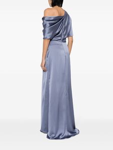 Robe de soirée en mousseline de soie à demi-manches A-Line pour adultes respirante et antistatique pour les fêtes de club décontractées et les tenues de boîte de nuit - Product Image 6