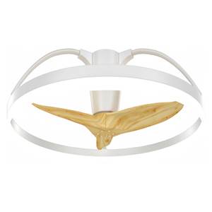 Ventilador de techo con luz White and Wood 7131 B IR 60x23cm - Product Image 1