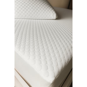 Protège-matelas matelassé 3D ultra doux, imperméable et respirant en tricot de qualité supérieure pour usage domestique - Product Image 6