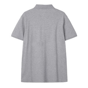 T-shirt polo à manches courtes en coton et polyester de haute qualité, conception avec logo personnalisé, polo de golf uni et vierge pour hommes - Product Image 2