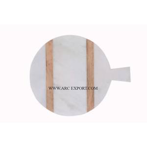 Planche à découper en bois de teck de couleur noire de concepteur Standard - Product Image 3