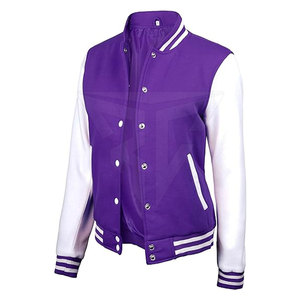 Vestes Letterman à col montant pour femmes de haute qualité vêtements d'hiver tricotés respirants à séchage rapide fabriqués au Pakistan - Product Image 1