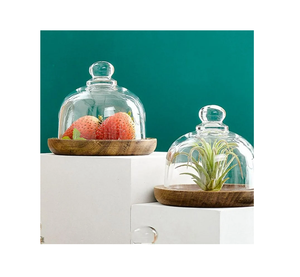 Fabricante especial de madera de acacia, soporte de exhibición para pasteles, soporte de vidrio para eventos, bandeja de postre, soporte para fiestas, celebración, decoración, soporte para pasteles - Product Image 2