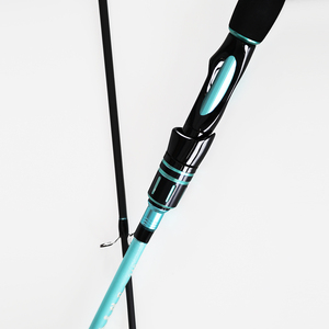 Caña de Pescar de Fibra de Carbono de 2.4m para Pesca con Señuelos en la Costa, Ligera y de Alta Sensibilidad, para Pesca de Calamar con Egi y Soporte para Anzuelos OEM - Product Image 1