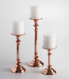 Última Venta de centro de mesa de boda moderno de lujo hecho a mano alto soporte de vela logotipo personalizado decoración de Metal hogar al por mayor - Product Image 3