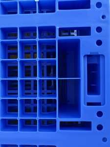 1200*1000*165mm 중량형 팔레트 몰드 랙킹 베스트셀러 유로 표준 팔레트 스틸 코어 내구성 플라스틱 팔레트 공장 - Product Image 5