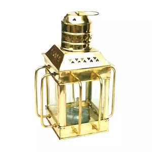 Vintage en laiton multi-fonctionnel thé sculpté arabe Pot d'huile en métal Art déco décor à la maison cadeaux de noël excellente caractéristique suspendue - Product Image 4