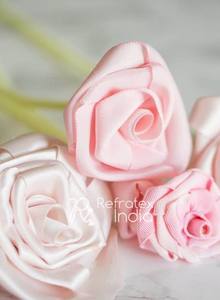 High Quality Material Handmade Ribbon <b>Bow</b> and Flowers Bulk Supplier and Manufacture by Refratex India Made in India for Best Qua - Product Image 2