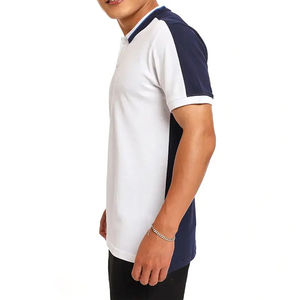 Polo à manches courtes pour homme avec logo personnalisé, rayures, séchage rapide, polo de golf, t-shirt, vente chaude, polo de golf de haute qualité - Product Image 4