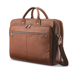 Uso al aire libre Top Trendy Bolsas de cuero para portátiles Logotipo personalizado Mejor material Bolsas de cuero para portátiles - Product Image 1