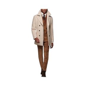 Manteau élégant et polyvalent pour hommes, respirant et de haute qualité, homme d'affaires sophistiqué, porter un service OEM formel, un look élégant - Product Image 2