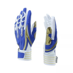 OEM sarung tangan pemukul bisbol, Pelindung tangan kulit resmi Softball bisbol sarung tangan kelelawar bernapas - Product Image 6